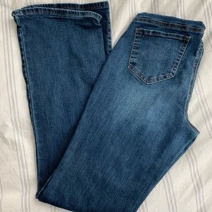 Maternity bootcut jeans